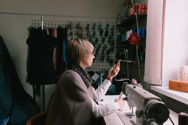 contact embroidery workshop scene